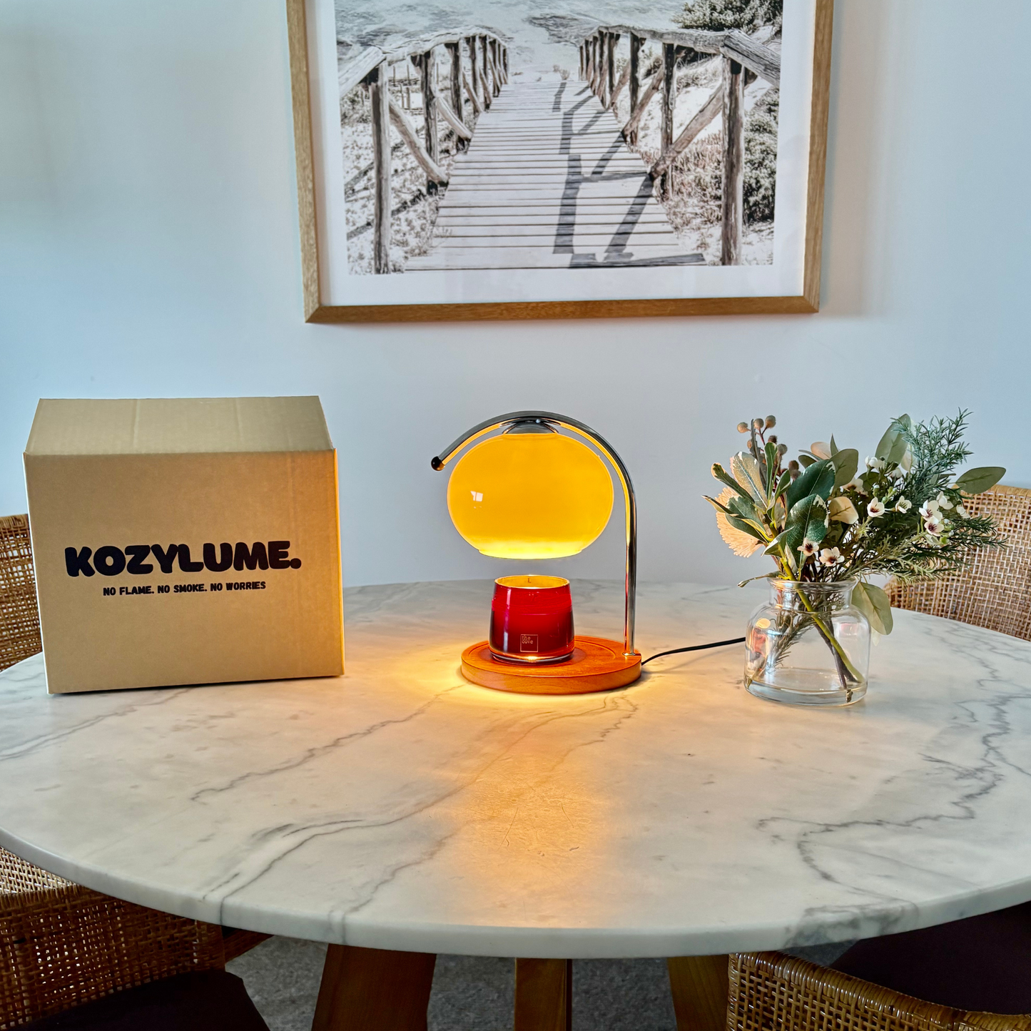 "Lumina" Candle Warmer Lamp