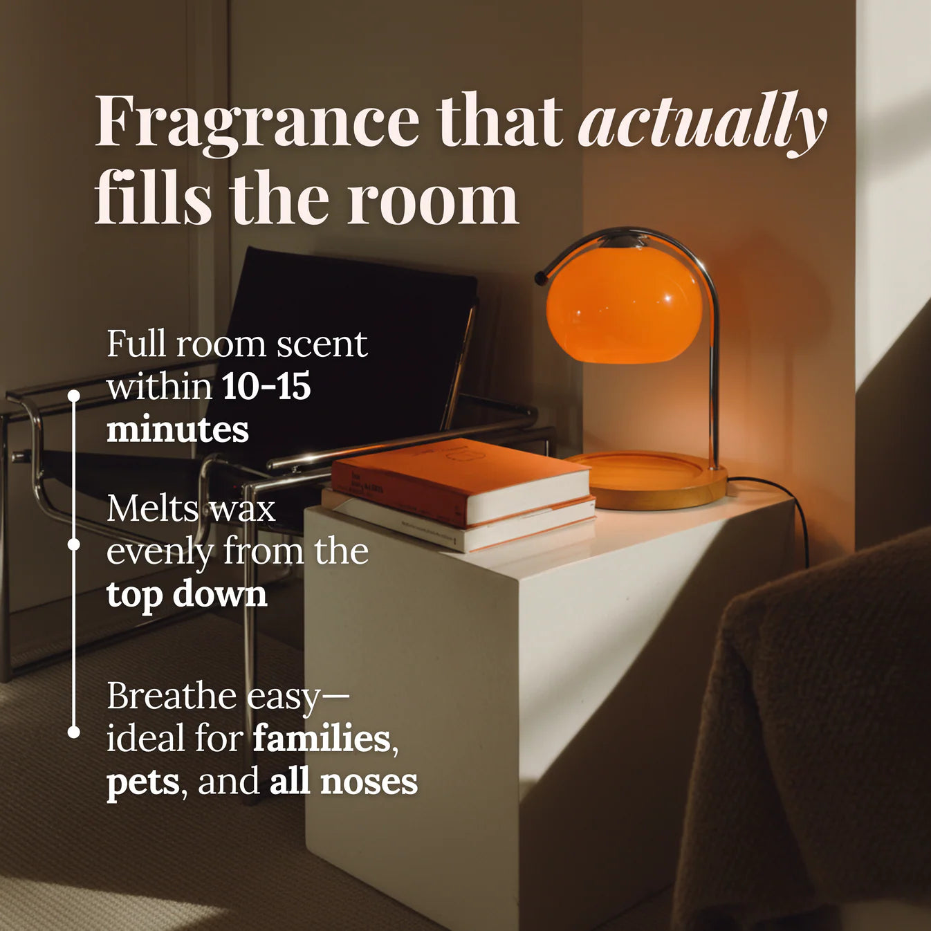 "Lumina" Candle Warmer Lamp